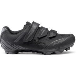 Buty rowerowe damskie Northwave ORIGIN WMN czarne - lekkie buty z rzepami