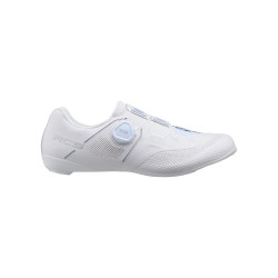 Buty damskie Shimano Szosowe RC503 White-widok z boku