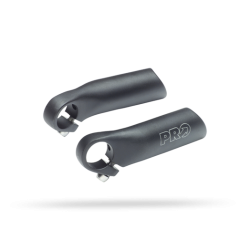 Rogi kierownicy Pro ANATOMIC 80 mm czarne - widok od boku