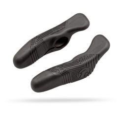 Rogi kierownicy Pro ANATOMIC ERGO 125 mm czarne - widok z przodu