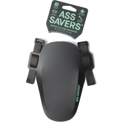 Błotnik gravelowy Ass Savers Mudder Mini Black - widok z przodu