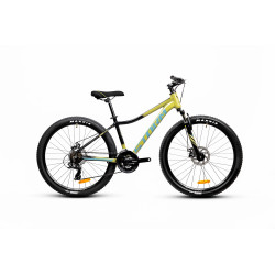 Rower Storm Racer 1.0 oliwka-czarny-widok z boku