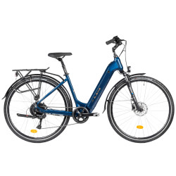 Rower M_Bike eCITY 828.2 niebieski - widok od boku