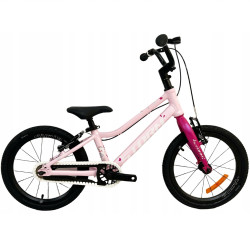 Rower dziecięcy Storm Polly Light 14" Różowy-widok z boku