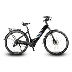Rower elektryczny Neon VIVID 2.0 Tokyo Black-widok z boku.