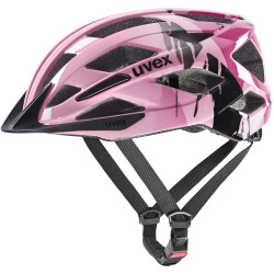 Kask rowerowy Uvex AIR WINGS 2 Strawberry Black-widok z boku.