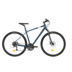 Rower crossowy M_Bike CRS 40-D niebieski-widok z boku.