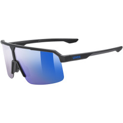 Okulary Uvex RAMP czarne - widok od boku