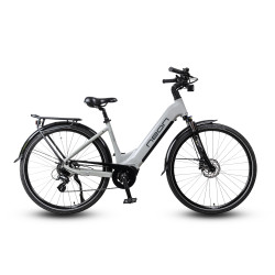Rower elektryczny Neon VIVID 1.0 Space Gray - widok od boku