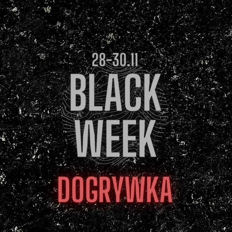 Przedłużamy BLACK WEEK! 